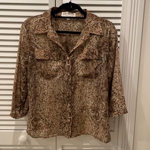 Leopard Blouse